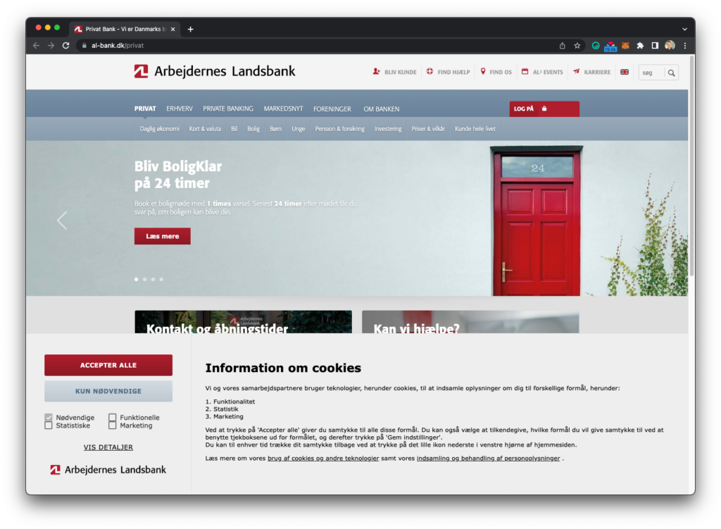 Arbejdernes Landsbank | Virksomheder